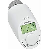 eqiva 141771 Smart Radiatortermostat, 3 V, Vit, 10,2 x 6,0 x 5,5 cm