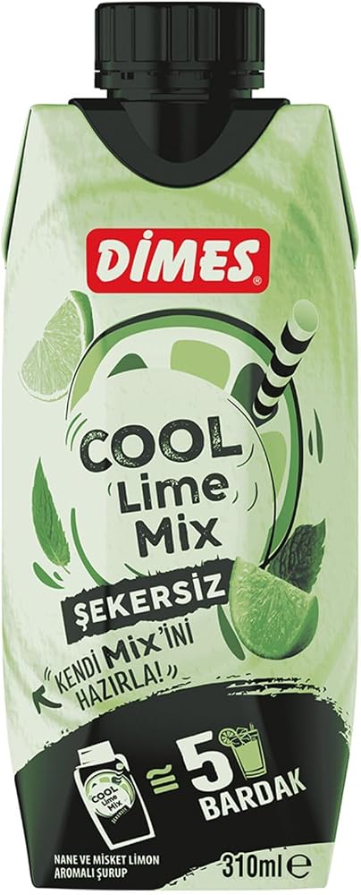 Dimes Cool Lime Şekersiz Mix 310 ml