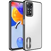 Zore Xiaomi ile uyumlu Redmi Note 11 Pro 5G Kılıf Kamera Korumalı Logo G&ouml;steren Zore Omega Kapak Siyah