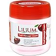 Lilium Herbal Fruit Massage Cream Face & Body 500ml, Nourishing Skincare, Natural Fruit Extracts, Hydrating and Revitalizing, Fights Wrinkles & Fine Lines, Soothes and Rejuvenates, For Men Women