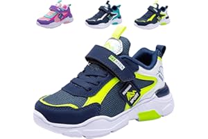 PHMNZIP Buty Dziecięce Chłopców Dziewczynek 26 EU Trampki Buty Halowe Buty sportowe Buty outdoorowe Buty Do Biegania Na Czas Wolny Niebieski 26-37 EU