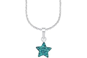 Amor Kette mit Anhänger 925 Sterling Silber Mädchen Kinder Halsschmuck, Silber, Kommt in Schmuck Geschenk Box