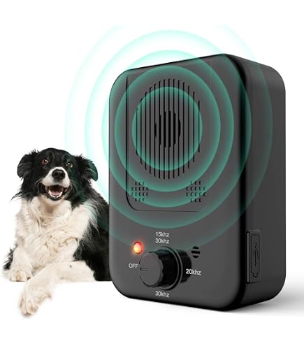 Anti-aboiement Ultrason Pour Chien - 3 Modes, Portée 10m, Rechargeable, Intérieur/extérieur, Pour Petits Et Grands Chiens