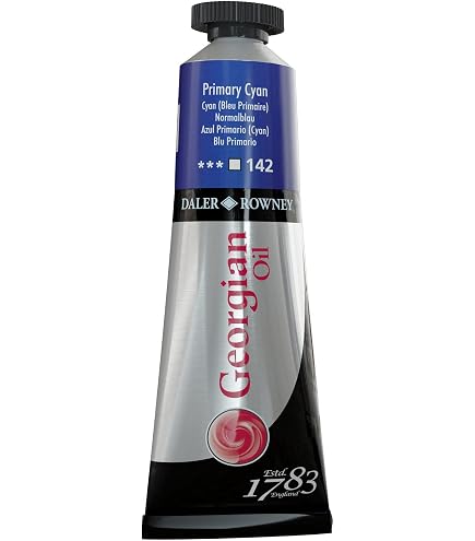 Daler Rowney Georgian Ölfarbe – 38 Ml Tube, Farbe Rose Madder, Professionelle Qualität