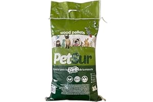 Mugar - Pellet para Animales | Ecológico y Biodegradable | Absorbe Olores y Humedad | Gatos Cobayas Conejo | Lecho de Cama