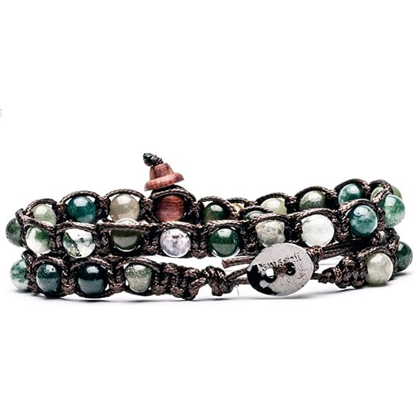 Tamashii Tibetan Double Strand Carnelian Bracelet BHS600-19