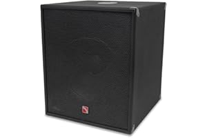 Intimidation Active Subwoofer 15" Bass Bin PA Speaker 1000W