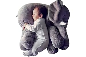 ‎LADAMI Baby Kissen,Lagerungskissen,Stillkissen,Baby Kinderbett für Schwangere Frauen Kissen Schlaf Baby Kind Kissen 60cm
