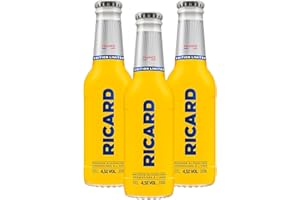 Ricard Bouteille 4.5%, Pack de 3x 20cl