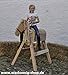 Produktbild Holzpferd Voltigierpferd Holzpony Gr. L mit beweglichem Kopf