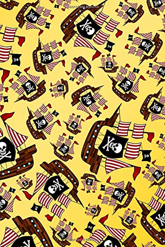 Preisvergleich Produktbild Journal: Yellow pirate ships notebook