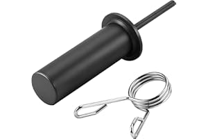 Fentar Perno per Palestra per Pesi Extra, 110 x 10mm Perno di Carico con Fermaglio a Molla, Ricambio per Perno di Carico Robusto e Rinforzato, Accessorio per Stazione di Potenza e Palestra Casa