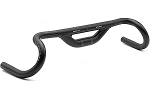 REDSHIFT Top Shelf Handlebar with 50 mm of Rise, 41 cm width for Road, Gravel, Touring, and Commuter Bikes, Aluminum Drop Bar