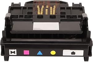 YEmirth Druckkopf, ABS-Druckkopf-Ersatz hochpräziser Druck, hochauflösender Druckkopf für Fotodruck, Bürodruck, kommerzielle Drucker, HP Photosmart 7520 7510 7525 7515 C6340 D7560 C6350