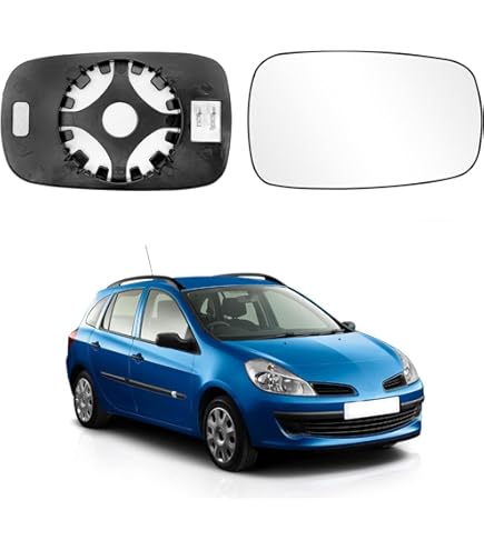 TarosTrade Vetro Specchietto Retrovisore Riscaldabile Lato Destro Per Audi A2 (2000-2005) - 2