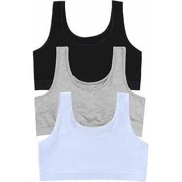 Reggiseno Da Bambina Canottiere Corte Reggiseni Top Corti Per Bambine Crop Top Morbidi E Confortevoli Reggiseni Sportivi Bambine Spalline Sottili Intimo Sport Danza Per 7-18 Anni - 5