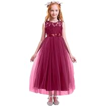 IBTOM CASTLE Flower Girl Lace Dress For Wedding