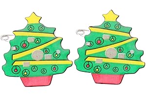 SOIMISS 25 Pcs De Noël Broche Broches LED Broche Clignotant Lumière Bonhomme De Neige Broche Lumineux Broches De Noël LED Brillant Badges De Vacances Party Favors Fournitures