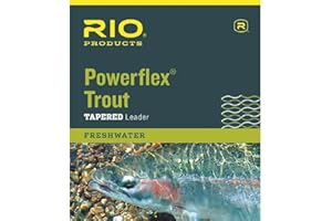 RIO PRODUCTS Rio Powerflex Lot de 3 Bas de Ligne pour Truite, 2,7 m