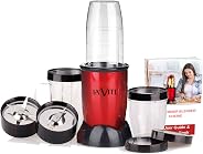 La'forte La Vite Cherie -Compact Powerful Mixer Grinder Blender - 3 Jars & 2 Detachable Blades (Download Free Recipe E-Book)