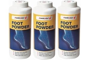E TRADE 3 x Foot Feet Powder Refresh Sooth Absorbs Moisture Helps Eliminate Odours Smell