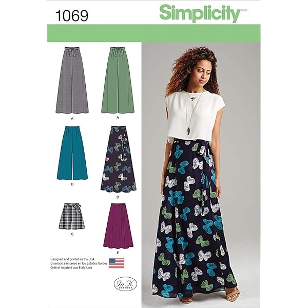 misses kimono jacket top pants dress simplicity sewing pattern 0989