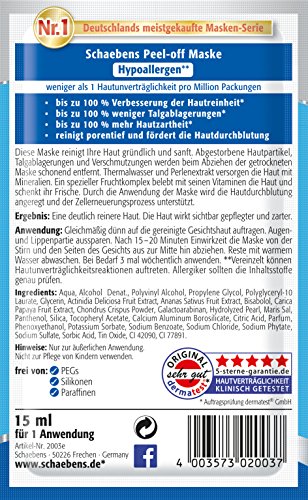 Schaebens Peel-Off Maske, 15er Pack (15 x 15 ml) - 2