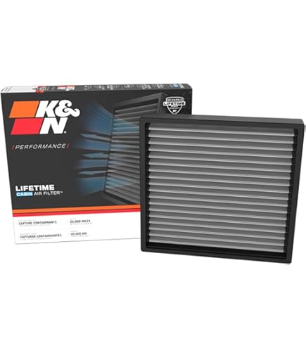 K&N Premium Cabin Air Filter: High Performance, Washable, Clean Airflow To Your Cabin: Fits 2012-2020 HYUNDAI/KIA (Tucson, Sportage, Ioniq, Niro, Niro EV) VF2072