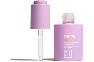 3INA MAKEUP - The Tan Easy Self-Tan Face Drops - Gocce Abbronzanti con Pantenolo - Abbronzatura Personalizzata Naturale - Gocce Abbronzanti con Textura Leggera in Gel - Vegan - Cruelty Free
