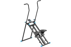 TVDUGIM Stepper per esercizi in palestra a casa, Stair Master pieghevole, macchina per arrampicata verticale per allenamento completo del corpo con capacità di 300 libbre