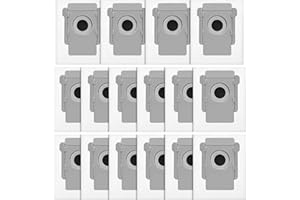 ITMNMNL 16 Bolsas para aspiradora compatibles con i7 i7+ S9 S9+ i3 i3+ i4 i4+ i6 i6+ i8 i8+ j7 j7+ E5 E6 E7, Bolsas compatibles,