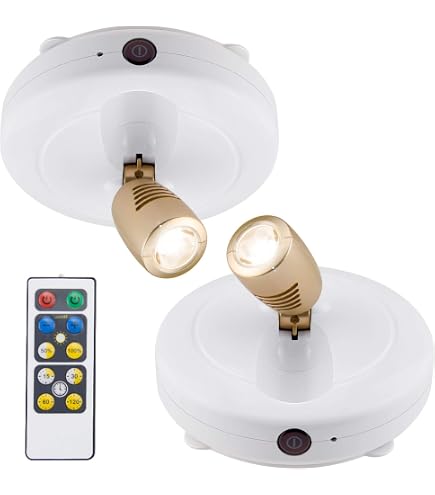 Rechargeable Indoor Up Light – Portable Floor Can Light With Remote, Timer, 3 Color Temps, 5000mAh Battery, 450 Lumens