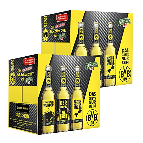 Preisvergleich Produktbild Brinkhoff's BVB Bier Edition 2017 - Doppelpack