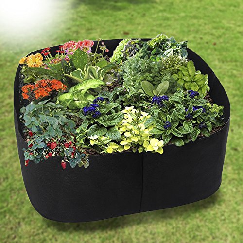 Uthome Cama elevada de tela para jardín, bolsa elevada, macetas ...