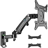 HUANUO Support Mural pour Écrans Ultra-Large de 24"-35", Support Ecran PC Mural à Mouvement Complet, Support Mural pour Monit