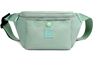 ADELGO Marsupio Uomo e Donna, Marsupio Impermeabile Alla Moda, Marsupio Unisex Fanny Pack Bag, Borsa a Tracolla Cintura Regolabile per Sportivo Running Ciclismo Campeggio Viaggio Corsa