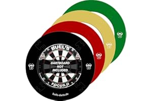 ‎BULL'S BULL'S Quarterback EVA Dart Board Surround, 4-teiliger Wandschutz für Dartpfeile
