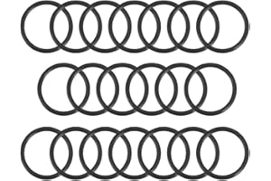 sourcing map 20 Stück O Ring Dichtung 17 mm x 21 mm x 2 mm Metrische Nitrilkautschuk Dichtungsringe Gummi für Sahnespender Poolpumpe Schnellkupplung Umfülladapter Wasserschlauch