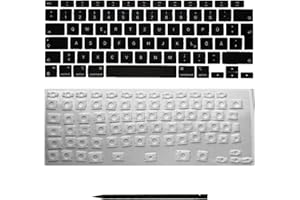 ‎GENERISCH Generisch Modern MacBook Air 13" (2020) A2337 DE-Layout QWERTZ Ersatztasten & Scharniere Set