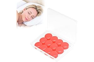 BAROCE Tapones Oidos Ruido Dormir, 6 Pares Tapones Oidos Cancelacion de Ruido de Silicona Blanda, Ajustables a la Forma Del Oído, Ear Plugs para Protección Contra el Ruido, Nadar y Ayuda para Dormir