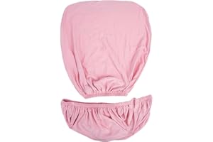 ‎CLISPEED CLISPEED Bürostuhlbezug Teilig Elastisch Schutz vor Kratzern und Flecken Passend für Rückenlehne Sitzfläche Rosa Strapazierfähig und Installieren