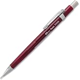 Pentel Teknik &Ccedil;izim ve Yazı İ&ccedil;in Mekanik Kurşun Kalem, 0.5 mm, Kırmızı, Orijinal Kutusunda