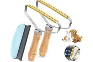 NOLACE Eliminador De Pelusas Portátil, Eliminador De Pelusas De 3 Piezas, Cepillo Manual para Eliminar Pelusas, Eliminador Adecuado para Suéteres, Abrigos, Alfombras, De Punto, Pelo De Mascotas