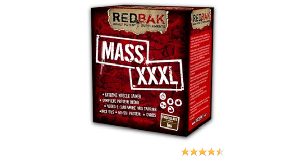 Redbak Mass Gainer Xxxl 3kg Amazon In Health Personal Care
