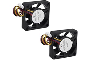 ZDE 2 ventole di raffreddamento PWM 3007, 30 x 30 x 7 mm, regolazione della velocità, dissipatore di calore per Raspberry Pi 5 4 GB 8 GB