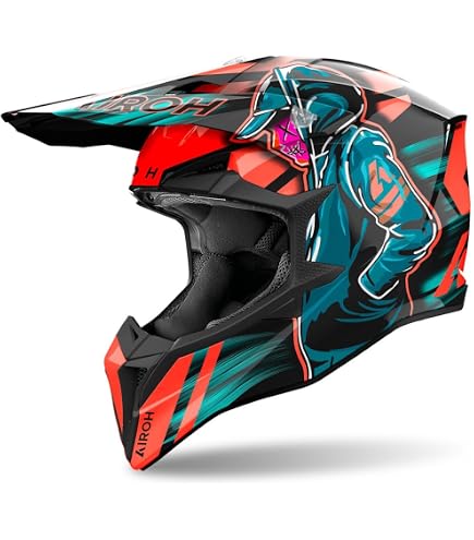 AIROH WRAAAP SIX DAYS ARGENTINA 2023 GLOS XXS : Amazon.it: Auto e Moto