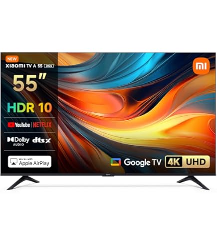 Xiaomi TV A Pro 43 | Google TV | 4K Display With Dolby Vision