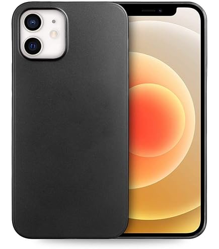 NALIA Cover Ultra-Sottile Per IPhone 13 Pro Max - Custodia Rigida 0,5mm, Opaca, Leggera, Anti-Impronta - Colore Nero - 2