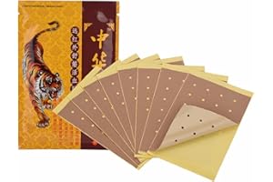 FILFEEL Cerotti Antidolorifici, 80 Pezzi/10 Pezzi Cerotti Cinesi a Infrarossi Lontani Intonaco Antidolorifico per Mal di Schiena, Dolori Alla Spalla, Dolori Articolari, Dolori Muscolari, Ernia del Disco Lomba