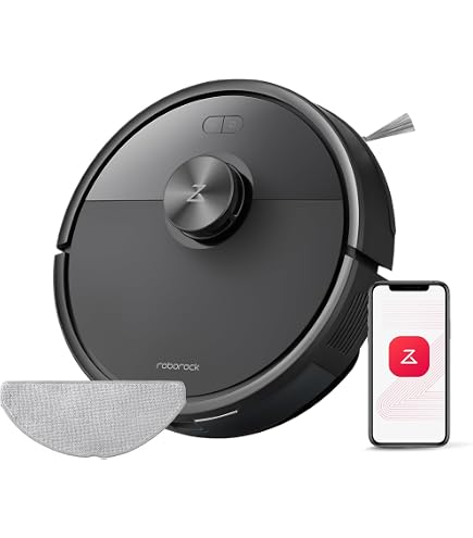 Laresar Clean Robot aspirapolvere e mocio, robot aspirapolvere 3 in 1 Evol 3 (nero